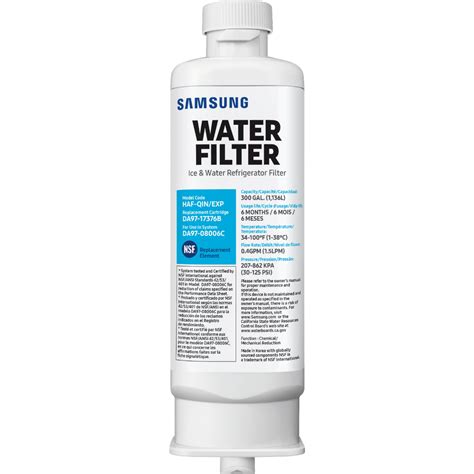 samsung fridge water filter da97|SAMSUNG Genuine Filter for Refrigerator Water and。